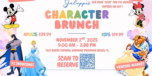 Galuppi's Character Brunch
