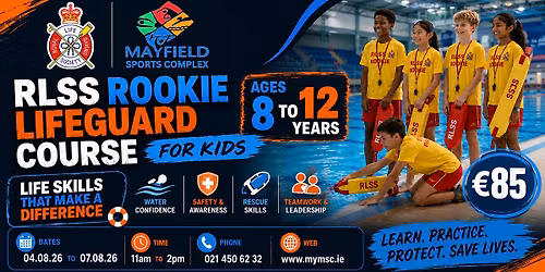 KIDS ROOKIE LIFEGUARD COURSE - Mayfield