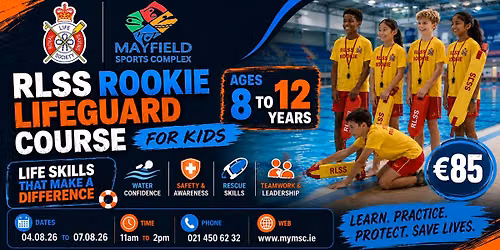 KIDS ROOKIE LIFEGUARD COURSE - Mayfield