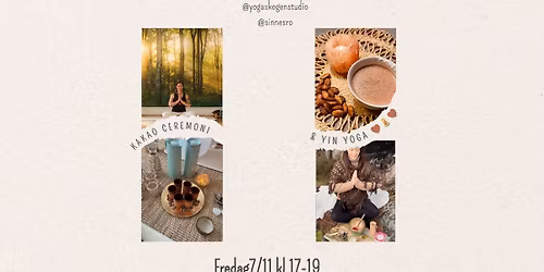 AW med yinyoga och kakaoceremoni