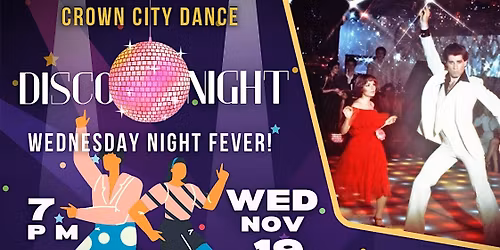 Disco Night at Crown City Dance