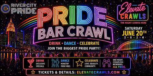The Official Pride Bar Crawl - Evansville