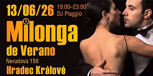 V. MILONGA de VERANO HRADEC KR\u00c1LOV\u00c9