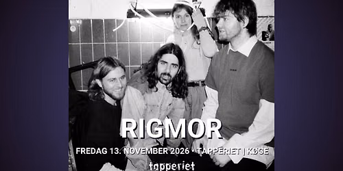 Rigmor + support: Karla Kold | Tapperiet