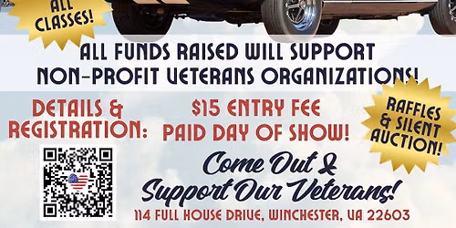 4th Annual Veterans Festival presented by Capon Valley Bank at Backseat Events!