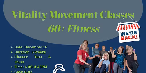 Vitality Movement 60+ Class