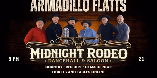 Armadillo Flats at Midnight Rodeo — 110 E Scott Avenue , Wichita Falls, TX, United States, Texas 76301