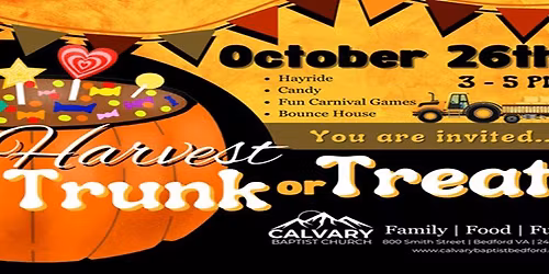 Harvest Trunk or Treat
