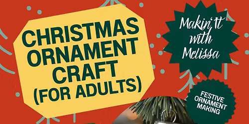 Adult Christmas Ornament Craft