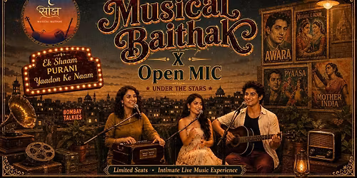 Sanjh- Delhi Musical Baithak x Open MIC