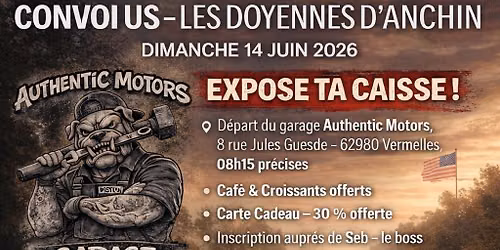 participe au convoi et expose ta caisse