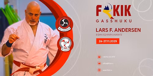 FRKIK GASSHUKU - LARS F. ANDERSEN \/ 8 DAN ISSHINRYU KARATE
