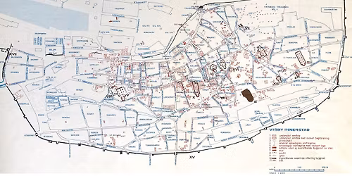Stadsvandring: Den gamla staden och dess avgr\u00e4nsningar