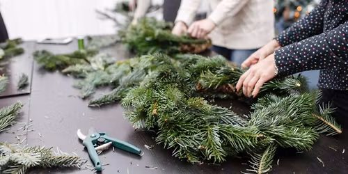 Winter Wreath\/Garland & Cocoa Fundraiser (DIY Make & Take or Order & local delivery 60178)