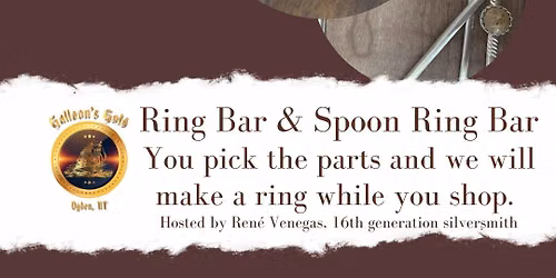 Drop in Ring Bar--Choose Stone, Bezel & Band OR Silver Spoon then your ring is made while you shop