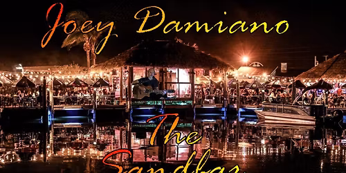 Joey Damiano at The Sandbar Tiki
