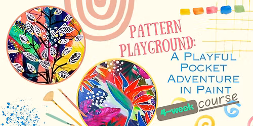 \ud83c\udfa8\u2728NEW COURSE: Pattern Playground: A Playful Pocket Adventure in Paint! \u2728\ud83c\udfa8