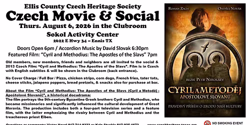Monthly Czech Movie & Social