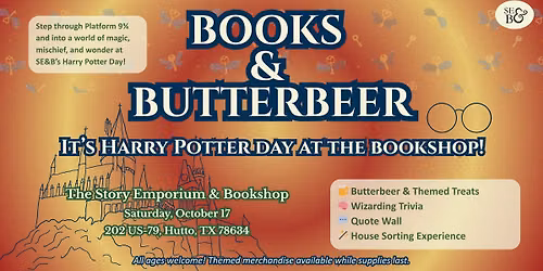 Books & Butterbeer: Harry Potter Day at the Bookshop