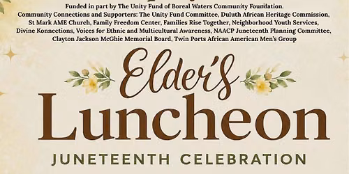 Elders Luncheon