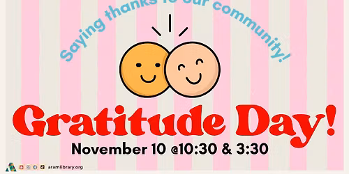 Gratitude Day!