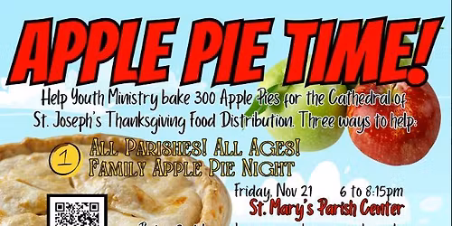 Family Apple Pie Night