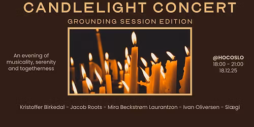 Candlelight Concert "Grounding Session Edition"