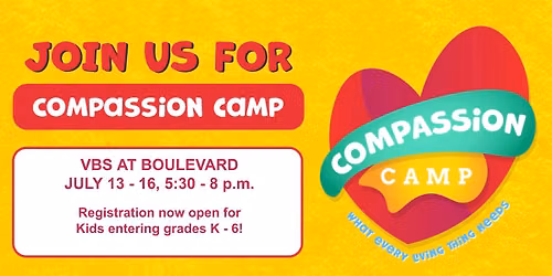 VBS "COMPASSION CAMP"