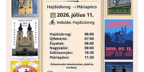 XV. Hajd\u00fadorog-M\u00e1riap\u00f3cs ker\u00e9kp\u00e1ros zar\u00e1ndoklat