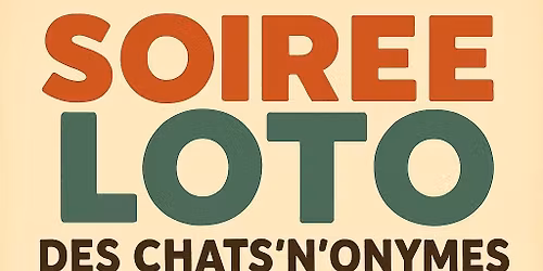 Loto des chats'nonymes