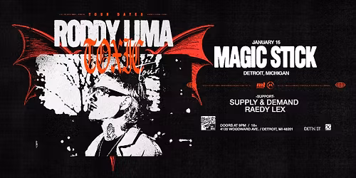 Roddy Lima at the Magic Stick - Detroit, MI