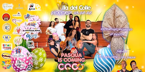 Venerdi 03\/04\/26 CocoLoco Latino @Villa del Colle PASQUA is Coming