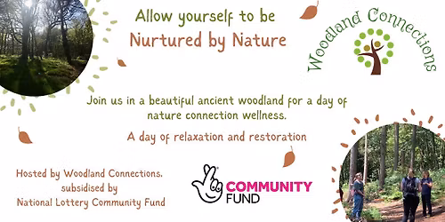 Nurtured by Nature - Woodland Well-being for Adults in Shaw Wood