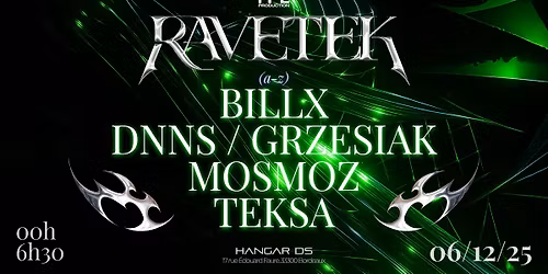 Ravetek \/\/ Billx \/ Dnns \/ Grzesiak \/ Mosmoz \/ Teksa