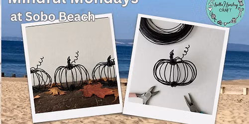 Wire pumpkins workshop