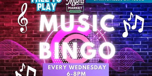 Music bingo @ Myers market 