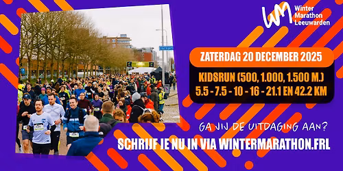 4e Winter Marathon Leeuwarden - Official Event