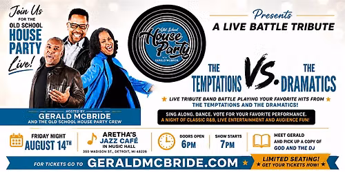 The Battle of the Old School LIVE...with Gerald McBride