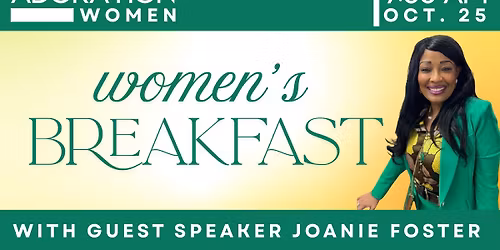 Women's Breakfast with Pastor Joanie Foster