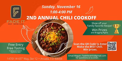 2nd Annual Chili Cookoff