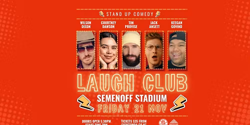 Laugh Club Whang\u0101rei \u2013 Stand Up Comedy 