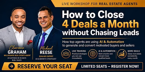 How Top Agents Use Funnels, Content, AI, & YouTube to Close 4 Deals a Month
