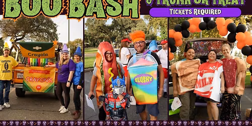 Boo Bash & Trunk or Treat Fundraiser