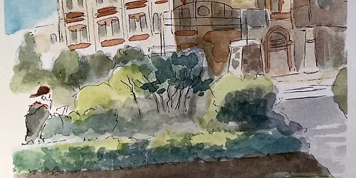HOLD THE DATE- Sketch Historic Woodstock Day Retreat