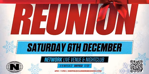 Sheffield Clubbers Christmas Reunion 2025