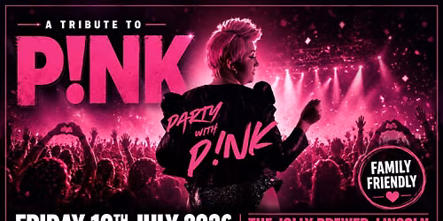 P!NK TRIBUTE NIGHT - PARTY WITH P!NK!