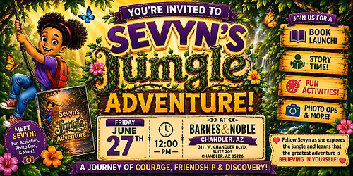 Sevyn's Jungle Adventure Book Signing & Storytime