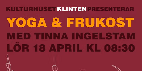 Yoga och frukost med Tinna Ingelstam