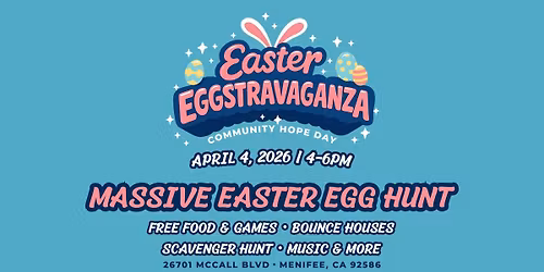 Community Hope Day - Easter Eggstravaganza