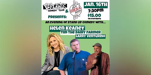 Helen Keaney, Tim The Dairy Farmer, & Larry Venturino in Arcadia